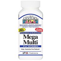 MEGA MULTI-VIT FOR WOMEN TABS 90