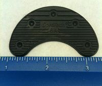 Plastic Heel Plate Saver By Soletech Inc. - Size 5 (6 Pair/w Nails)