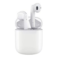 Wireless Earbuds, Bluetooth 5.0 Headphones Hi-Fi Stereo Bluetooth Earbuds Half in-Ear True Wireless Earbuds with Buit-in Mic Headset 30H Playtime with Charging Case Sweatproof for Work/Travel/Gym