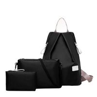 Hot sale!Todaies Fashion Women Handbag Shoulder Bag Backpack Ladies Purse 5 Colors (3Pcs, Black)
