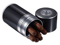 Personalized Visol Big Joe 7-Cigar Travel/Desk Humidor - Fathers Day with Dad Engraving