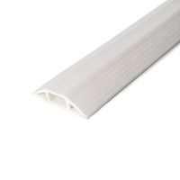 Cable Man 6000-W10C Cord Protector, 10 Feet, Ivory
