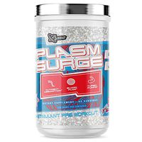 Glaxon Plasm Surge, Bubble Juice Flavor, Non-Stimulant Pre-Workout, Improves Endurance, Blood Flow, Vasodilation