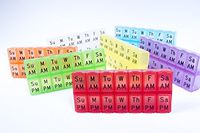 AP-285 Weekly Medium Pill Box Pack of 12 (Clear)