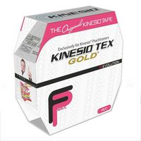 Kinesio Tex Gold Finger Print Tape Bulk Roll Color: Red