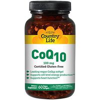 COUNTRY LIFE VITAMINS CO Q10,100MG, 120 SGEL by Country Life