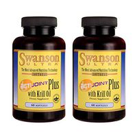 Swanson Acti-Joint Plus with Krill Oil 60 Sgels (2 Pack)