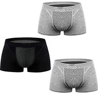 W Magnetic Underwear 26 Magnets Soft Absorption Human Physiological Circulation and Health for Men,3XL