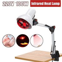 LUBANF 220V 100W Infrared Heat Lamp Heating Therapy Light Therapeutic Pain Relief Health Bulb Physiotherapy Instrument Massage Health