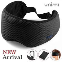 New Arrival Sleep Eye Mask for Women Men,Travel Eye Mask&Blindfold with Protective Pouch,101% Block Out Light Sleep Mask with Removable Strap for Travel, Nap, Yoga