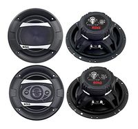 2)New Boss PC65.2C 6.5" 500W 2-Way + 2) Boss P65.4C 6.5" 400W 4-Way Car Speakers