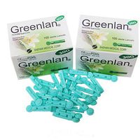 Greenlan 30 Gauge Lancets - 100 Count Box