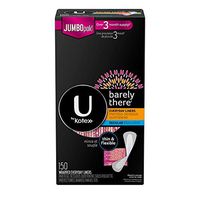 U by Kotex Barely There Regular Liners - 150 Count