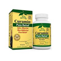 Terry Naturally Curamin - 60 Vegan Capsules - Non-Addictive Pain Relief Supplement with Curcumin from Turmeric, Boswellia & DLPA - Non-GMO, Gluten-Free - 20 Servings