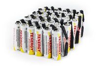 Tenergy Rechargeable AA NiCD Battery, 1000mAh High Capacity Batteries Flat Top with Tabs for Shavers, Trimmers, Razors