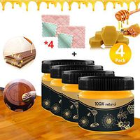 Wood Seasoning STgo's Beewax - Natural STgo's Beeswax-Traditional STgo's Beeswax Polish,Furniture Nursing Polishing Waterproof Wear Resistant Wax,All-Purpose wax for Wood Cleaner and Furniture