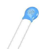 uxcell Ceramic Capacitor Kit 2KV 1000PF Disc Capacitors for DIY Electronic Circuit, Pack of 10, Blue