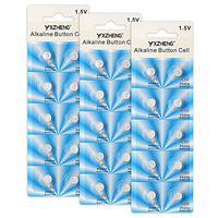 YXZHENG 30 Pack LR41 AG3 392 384 192 Battery 1.5V Button Coin Cell Batteries