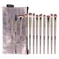 12 PCs Makeup Eye Shadow Brush Highlighter Brush Makeup Brush Set Multifunctional Makeup Brush