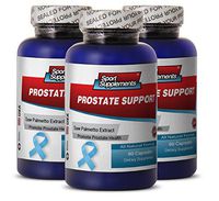 Prostate Help - Prostate Support All Natural Formula - Saw Palmetto Complex - 3 Bottles 180 Capsules