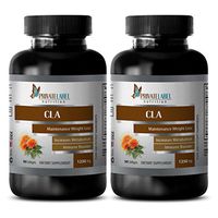 Weight Loss and Energy Pills - CLA 1250MG - Safflower Oil - cla Pills - 2 Bottles (120 Softgels)
