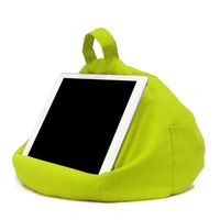 boomprospect Tablet Pillow Stand,Bean Bag Chair,Tablet Lap Pillow on Bed Sofa Bean Bag Holder for Phones Tablets,Hands Free Comfort at Any Angle