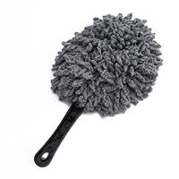CH Super Soft Microfiber Car Dash Duster , Car Interior Cleaning and Home Use Dusting Brush Grey