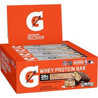 Gatorade Whey Protein Recover Bars, S'mores, 2.8 ounce bars (12 Pack)