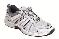 Orthofeet Best Plantar Fasciitis and Diabetic Shoes. Extended Widths. Pain Relief Orthopedic Men's Shoes, Monterey Bay White