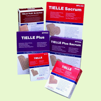 Johnson & Johnson Tielle Plus 5 7/ 8" x 5 7/ 8" Hydropolymer Dressing, 10 (53MTP505) Category: Specialty Dressings Woundcare Products