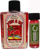 Come to Me, Spiritual Oil With 1 Dram Perfume Set for Magic and Rituals. Ven a Mí Aceite Espiritual Para Rituales Y Magia.