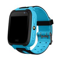 Lightclub T8 Children Kids Waterproof Location Tracker Camera Smart Phone Wrist Watch - Blue