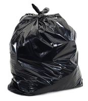Plasticplace 56 Gallon Trash Bags │ 1.5 Mil │ Black Heavy Duty Liners, Fits Glutton Garbage Can │ 43” x 46”, (50Count)