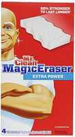Mr. Clean Magic Eraser, Extra Power, 4 Pads (Pack of 2 boxes)