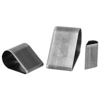 3pcs Leather Craft Cutting tool Hole Hollow Steel Cutter Punch Tool Kit Heart-shaped Drop shape Pentagram Cutting Mold(Drop-shape)