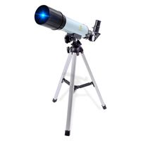 GEERTOP Portable Telescope for Kids Astronomy Beginners 90X HD Refractor Telescope for Astronomical 50mm Starter Scope with Tripod, Gift for Children