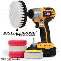 Cleaning Supplies - Bathroom Accessories - Scouring Pad Kit - Drill Brush - Scrub Pads - Bathtub - Bath Mat - Shower Cleaner - Glass - Shower Door - Shower Curtain - Scrubber - Porcelain - Fiberglass