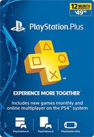 PlayStation Plus: 12 Month Membership [Digital Code]