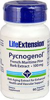 Life Extension - Pycnogenol French Maritime Pine Bark Extract 100mg 60 Vegetarian Capsules