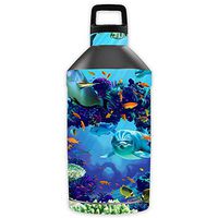 MightySkins Skin Compatible with OtterBox Elevation Tumbler 64 oz - Ocean Friends | Protective, Durable, and Unique Vinyl Decal wrap Cover | Easy to Apply, Remove, and Change Styles | Made in The USA