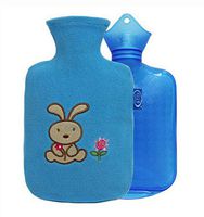 2016 New Style Classic Children Hot Water Bottle & Hand Warmer 800 ML, Blue