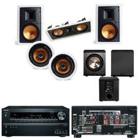 Klipsch R-5650-WII In Wall System #2 (R-5502-WII) FREE PL-200-Onkyo TX-NR626 7.2