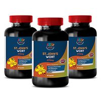 Energy Boost for Men - ST. John's Wort Extract - Immune Support Now - 3 Bottles (180 Capsules)
