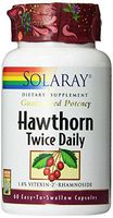 Solaray Hawthorn Two Daily Supplement, 300mg, 60 Count