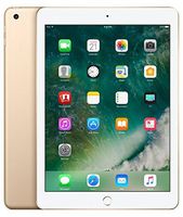 Apple iPad with WiFi + Cellular, 32GB, Gold (2017 Model) (Renewed)