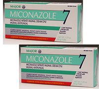 (2 Pack) Miconazole Vaginal Cream Antifungal (Contains 2 Tubes of 1.59oz (45g) Each - 2 Courses of Therapy)