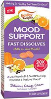 Healthy Delights, Mood Support & Enhancement, Orange Cream Flavor Fast Dissolves, Naturally Flavored, Packed with Vitamin D, 5-HTP, 126 Count