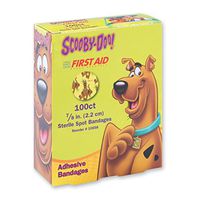 Scooby Doo Spot Bandages - First Aid Kid Supplies - 1200 Per Pack