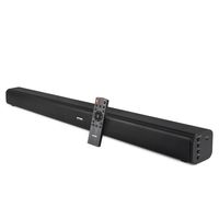 AKIXNO Soundbar, 40W Sound Bars for TV Sound Bar Wired & Wireless Bluetooth Sound Bars 33-Inch 2.0 Channel Home Theater Surround Speakers with Optical Cable/Remote Control, Wall Mountable
