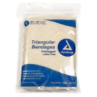 DYNAREX Triangular Bandage Cotton 36 X 36 X 51" (#3672, Sold Per Box)